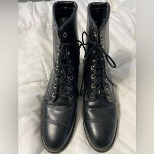 Laredo Black Leather Boots. Women’s Size 10